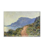 Aimant pour réfrigérateur, La Corniche près de Monaco, Monet