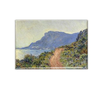 Koelkastmagneet, La Corniche bij Monaco, Monet