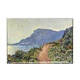 Kühlschrankmagnet, La Corniche in der Nähe von Monaco, Monet