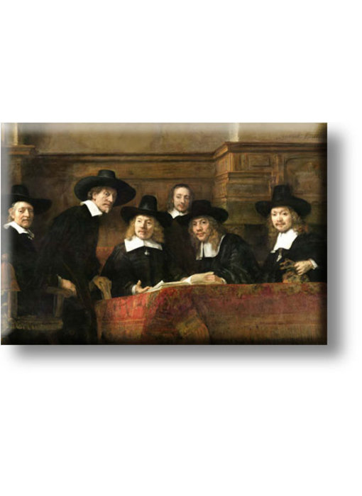 Aimant pour réfrigérateur, Les maîtres d'acier, Rembrandt