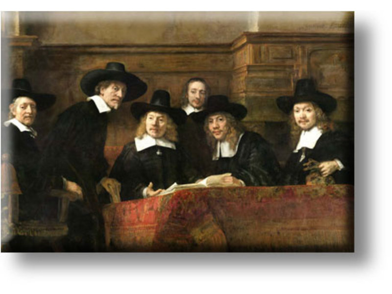 Aimant pour réfrigérateur, Les maîtres d'acier, Rembrandt