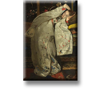 Imán de nevera, Chica en kimono blanco, Breitner