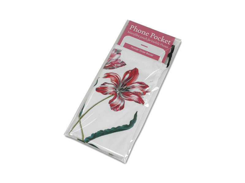 Microfiber Phone Pocket, Three Tulips, Merian