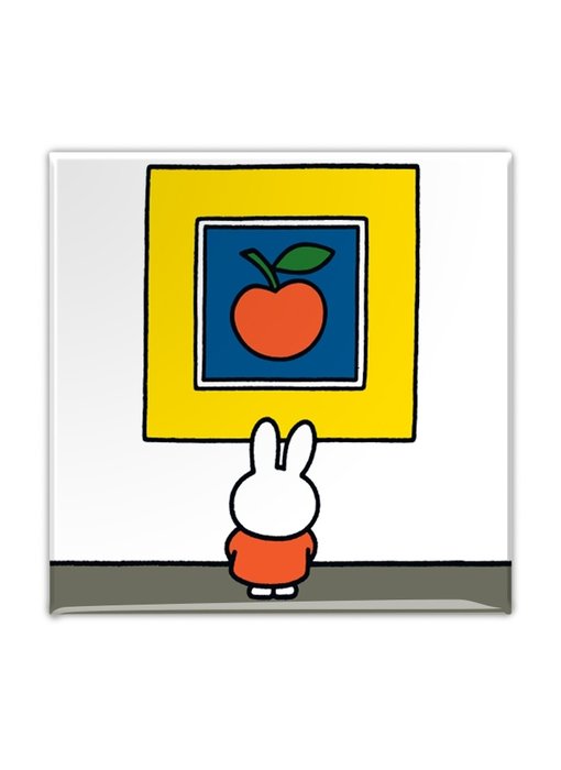 Aimant de réfrigérateur, Miffy au musée