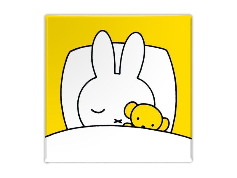 Aimant de réfrigérateur, Miffy dort