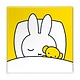 Fridge magnet, Miffy is sleeping