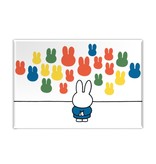 Fridge magnet, Miffy with art