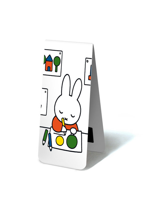 Magnetic Bookmark, Miffy Drawing