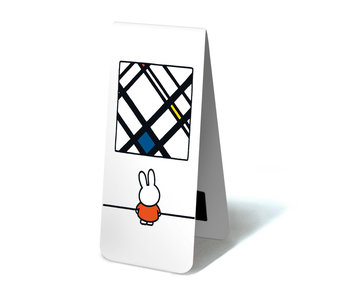 Marque-page magnétique, Miffy avec Mondrian