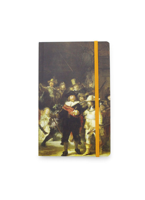 Cuaderno de tapa blanda A6, La guardia nocturna, Rembrandt