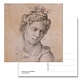 Postkarte, Kleopatra, Michelangelo, halbe Länge Figur der Kleopatra