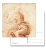 Postcard, Mother and Child with St John, Michelangelo