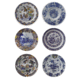 Dessous de verre, assiettes Delft Blue, Rijksmuseum