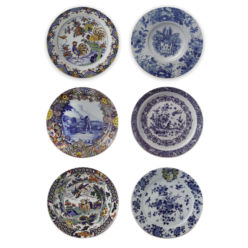 Onderzetters, Delfts Blauwe borden | webshop Museum-Webshop