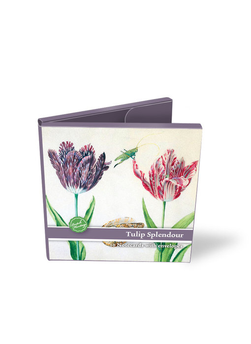 Card Wallet, Square, Tulip Splendour