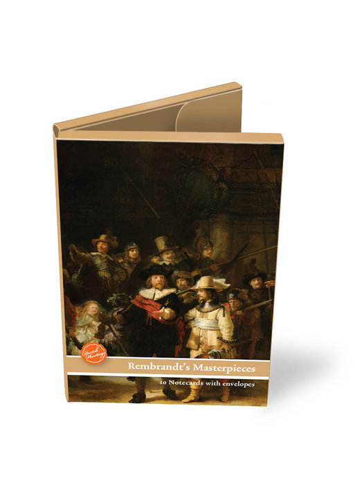 Carpeta de tarjetas,Grande, las obras maestras de Rembrandt