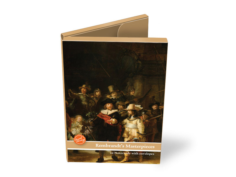 Carpeta de tarjetas,Grande, las obras maestras de Rembrandt