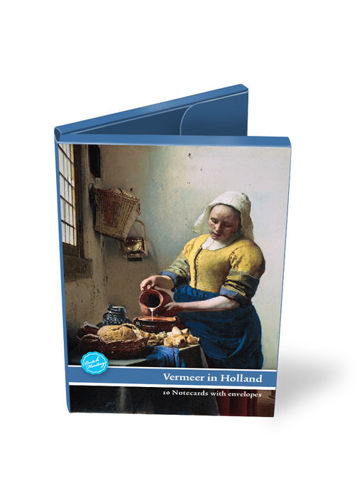Cartera de tarjeta, tema Johannes Vermeer