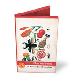 Card Wallet, Medium,  Flora and Fauna