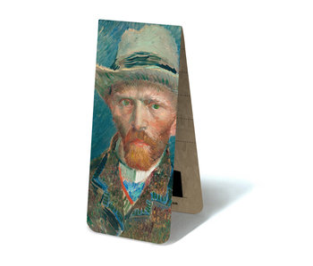 Magnetisches Lesezeichen, Van Gogh, Selbstporträt mit Hut