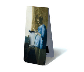 Magnetisches Lesezeichen, Frau mit Brief, Vermeer