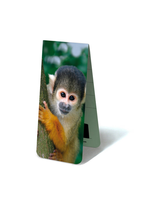 Magnetic Bookmark, Nosy Squirrel Monkey