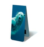 Magnetisches Lesezeichen, schwimmender Eisbär