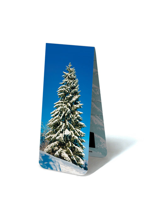 Magnetic Bookmark, Snowy tree