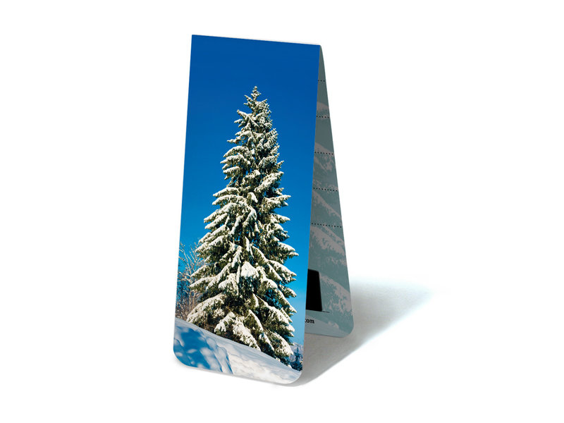 Magnetic Bookmark, Snowy tree