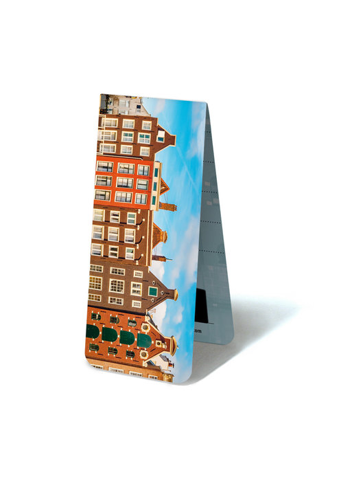 Magnetic Bookmark, Amsterdam canal houses, top details