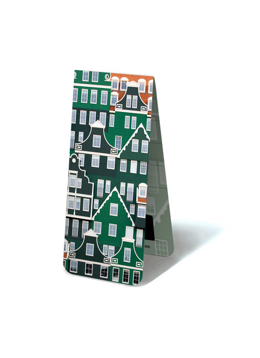 Magnetisches Lesezeichen, niederländische Häuser