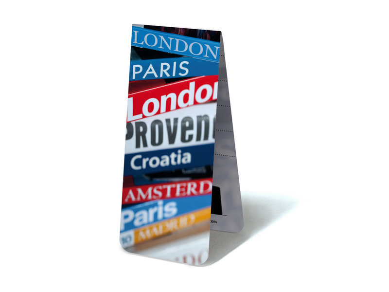 Magnetic Bookmark, Travel Books