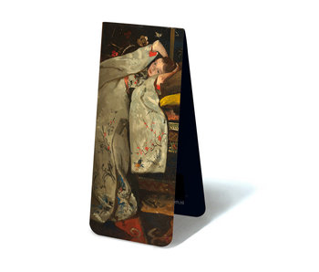 Magnetic Bookmark, Girl in white kimono,  Breitner