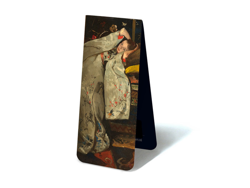 Magnetic Bookmark, Girl in white kimono,  Breitner