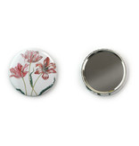 Miroir de poche, petit, Ø 60 mm, trois tulipes, Merian