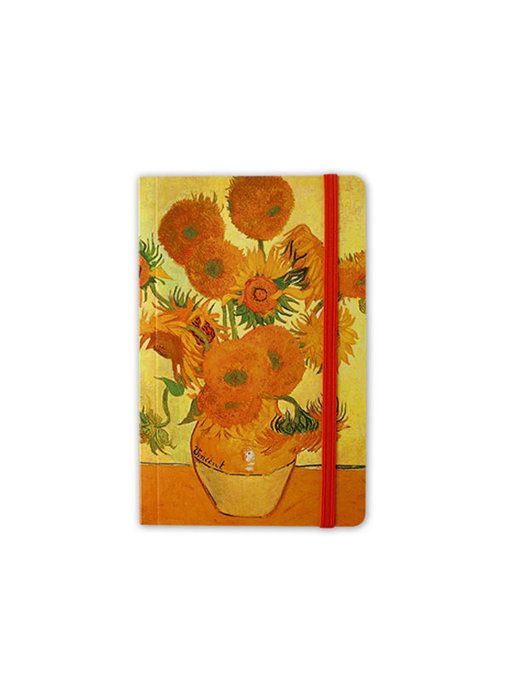 Cuaderno de tapa blanda A6, girasoles, 1888, Van Gogh