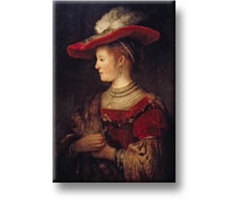 Koelkastmagneet, Saskia, Rembrandt