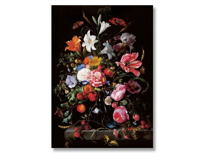 Poster, 50x70, De Heem, Vase with Flowers