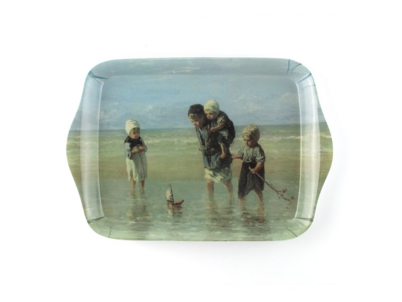 Mini tray, 21 x 14 cm, Children of the sea, Israëls