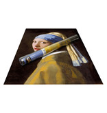 Affiche, 50x70, Fille avec une boucle d'oreille en perle, Vermeer