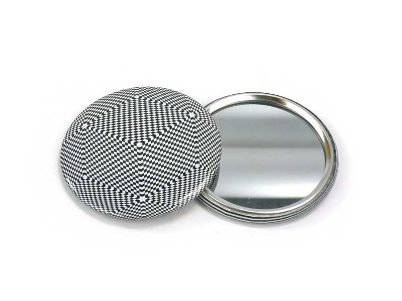 Pocket Mirror, Small,Ø 60 mm,    Optical Art OA 1