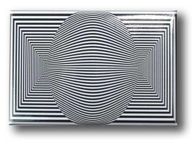 Fridge Magnet, Optical Art OA 11