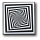 Fridge Magnet, Optical Art OA 15