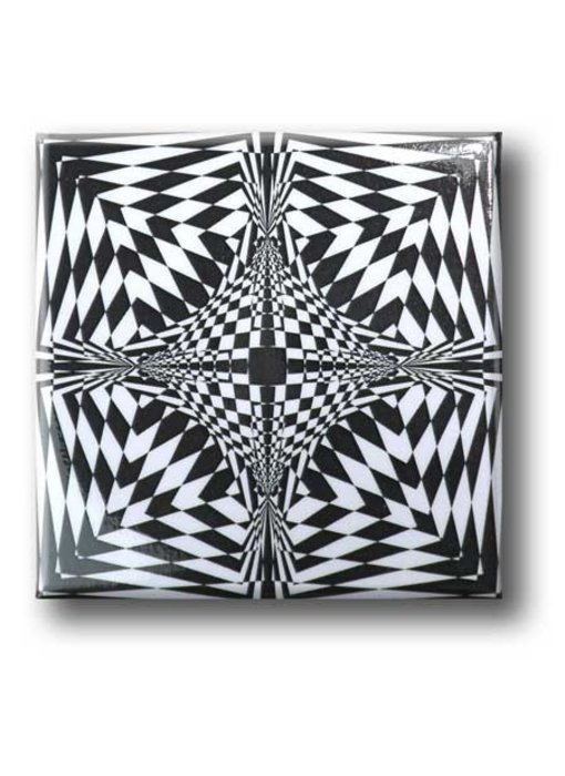 Fridge Magnet, Optical Art OA 17