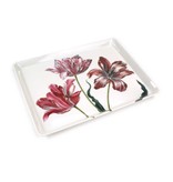 Plateau midi (27 x 20 cm), Trois tulipes, Merian