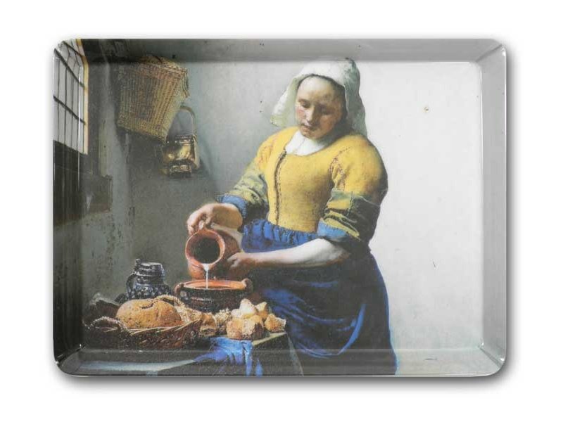 Midi dienblad (27 x 20 cm)  Het melkmeisje, Vermeer