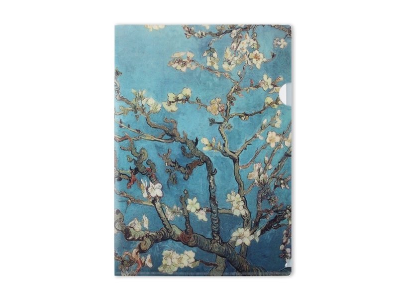 Funda portadocumentos A4, Flor de almendro, Van Gogh