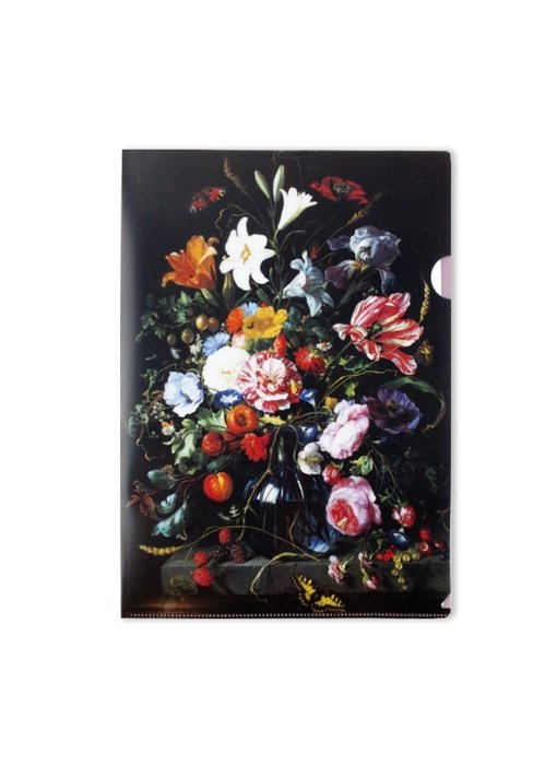 Filesheet A4, Vase with Flowers, De Heem