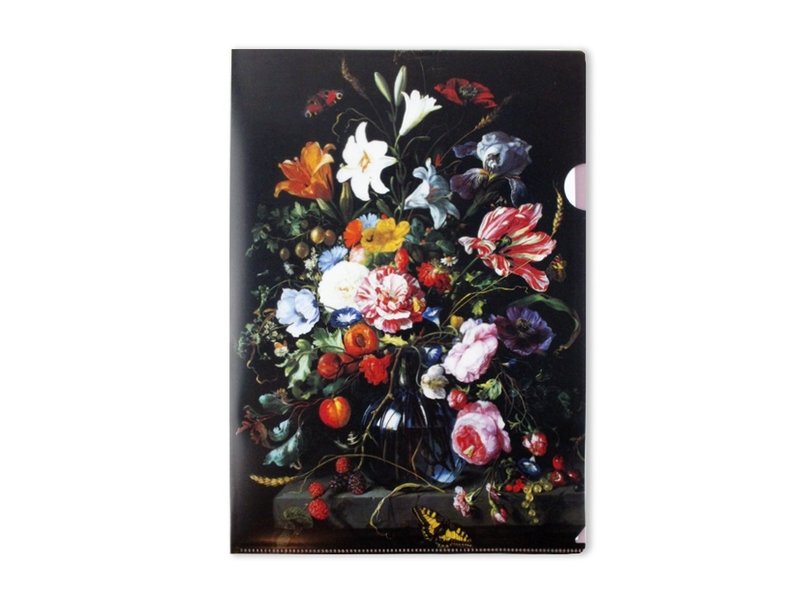 Funda portadocumentosA4, Flor bodegón, De Heem