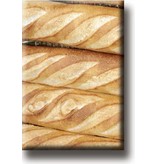 Fridge magnet, French bread